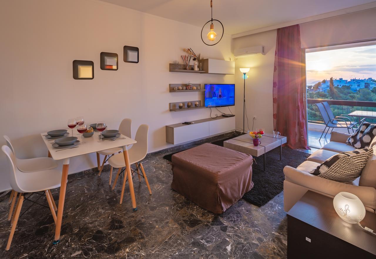 Archer - Sea View Apartment เอเธนส์ ภายนอก รูปภาพ